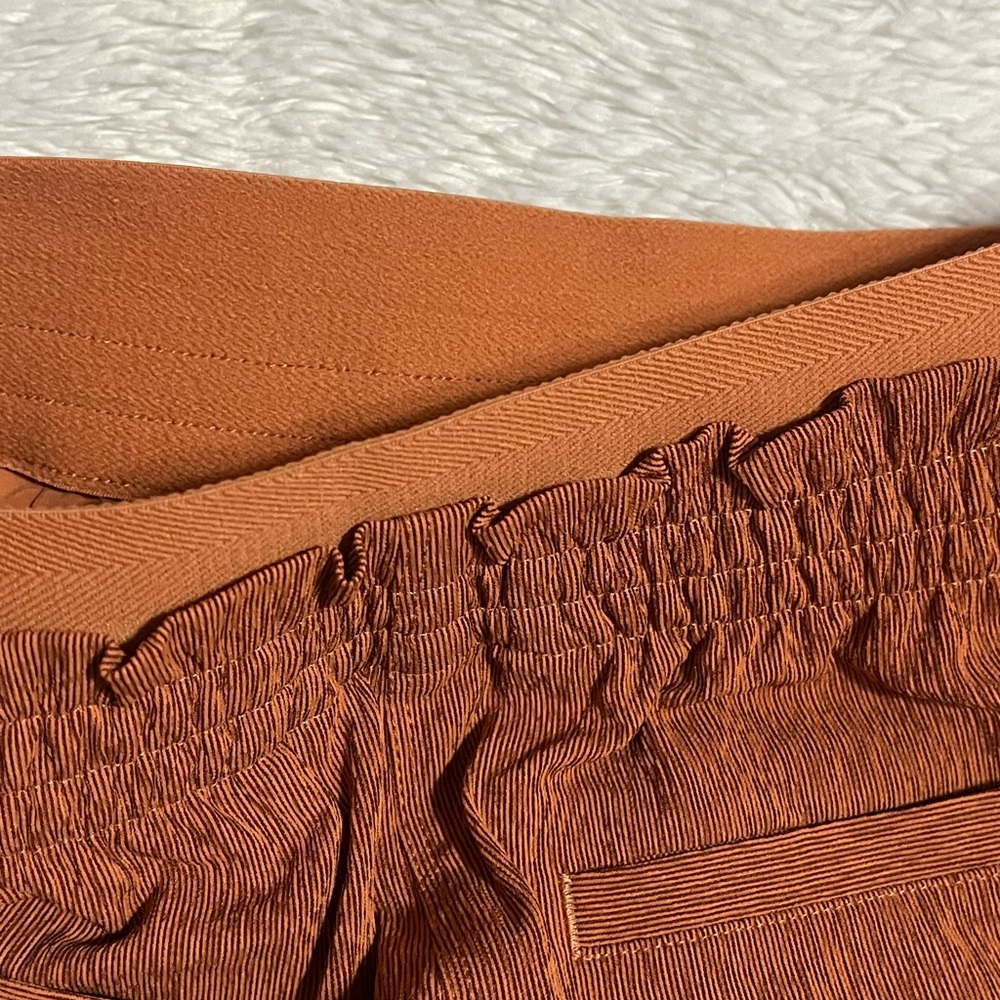 ATHLETA Rust-brown Pull On Zipped Pockets Stretchy Waist Eco Shorts
Size 4 - Picture 4 of 8